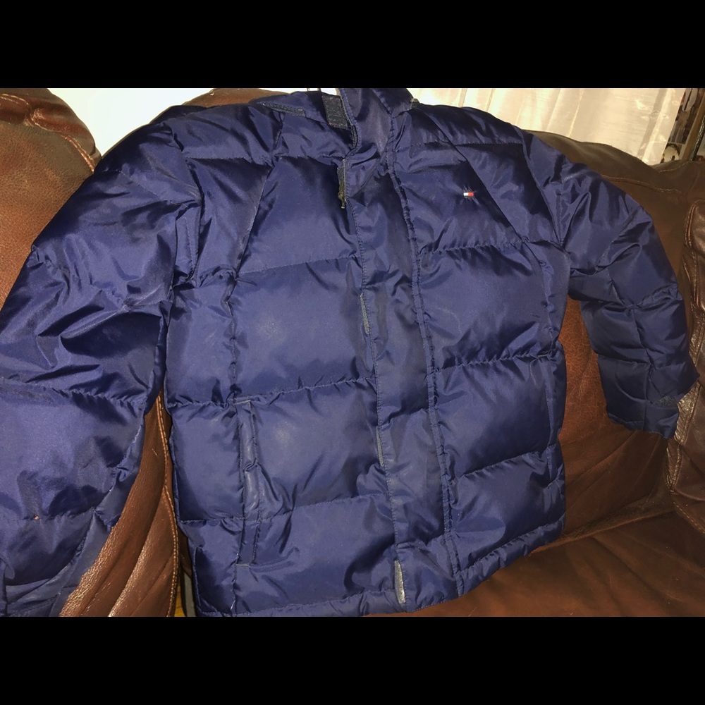 Tommy Hilfiger puff down jacket boys sz 7